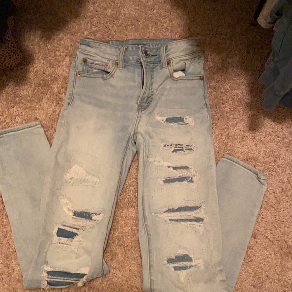 American eagle jeans size 0 next level stretch